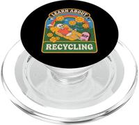 Detto divertente Impara a conoscere il riciclaggio di scheletro fiore donne uomini PopSockets PopGrip per MagSafe