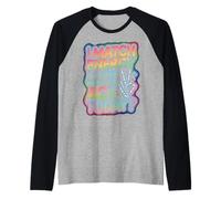 Detto Divertente Match Energy So How We Gon Act Today Donne Uomini Maglia con Maniche Raglan