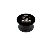 Detto divertente Nerd pensa a qualcosa al neurone PopSockets PopGrip Adesivo