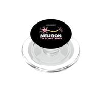 Detto divertente Nerd pensa a qualcosa al neurone PopSockets PopGrip per MagSafe