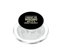Detto divertente potrebbe sbagliare, ma è altamente improbabile PopSockets PopGrip per MagSafe