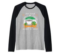 Detto irlandese divertente per il giorno di San Patrizio Maglia con Maniche Raglan