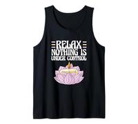 Detto sarcastico Meditazione Relax Niente è sotto controllo Canotta