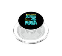 Detto sarcastico prima di affrontare l'intelligenza artificiale PopSockets PopGrip per MagSafe