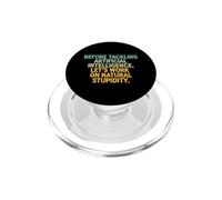 Detto sarcastico prima di affrontare l'intelligenza artificiale PopSockets PopGrip per MagSafe
