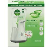 Dettol Dispenser automatico di sapone per le mani No Touch con ricarica Aloe Vera idratante