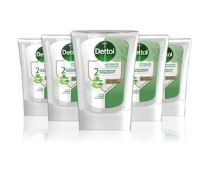 Dettol Soft on Skin Set ricarica per dosatore di sapone contactless confezione conveniente Aloe Vera