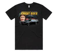 detuQQTY Knight Rider T-Shirt Tee Funny 80s TV Show David Hasselhoff Kitt Vintage Dad