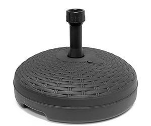 Deuba Base Rotonda per Ombrellone 45cm Rimepibile 20L Piede Supporto Ombrelloni Giardino Balcone