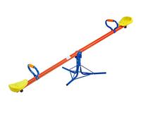 Deuba Spielwerk® Altalena a Dondolo per Bambini da Giardino Max 70kg Rotazione 360° Maniglie Imbottite Amortizzatori Giochi