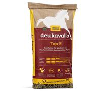 Deukavallo Top E - Mangime di base per cavalli da 25 kg per tutte le razze e le