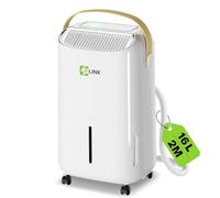 Deumidificatore 16L/Giorno, Deumidificatore Casa Muffa fino a 110 m³ (45 m²), Timer 24H e Autospegnimento, Tanica da 2,5L, Ecologico R290, deumidificatore Portatile per Bagno, Camera da Letto, Cantina