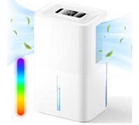 Deumidificatore 2.7 Litri,Deumidificatore Casa Silenzioso, Elettrico Deumidificatore Portatile Deumidificatori Efficiente Adatto Camera Cucina Caravan Armadio