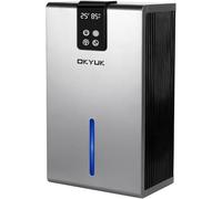 Deumidificatore, 2800 ml, deumidificatore elettrico per casa con spegnimento automatico, luce LED a 7 colori, ideale per camper, bagno, camera da letto, cantina