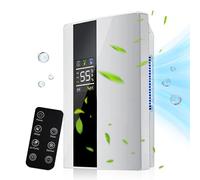 Deumidificatore ad aria 2200 ml, deumidificatore ad aria anti muffa, silenzioso con 24 ore, sonno Timer/LED, deumidificatore elettrico portatile ultra silenzioso per bagno