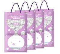 Deumidificatore Armadio,Assorbi Umidità Appendere,Anti-Muffa,Assorbi Umidità Armadio Per Armadio,Casa, Assorbi Umidità In Armadi, Cucine, Seminterrati,Contro Odore Sgradevole (purple, 4)