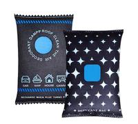 Deumidificatore auto, 2 x 100 g, cuscino deumidificatore per auto, sacchetto di deumidificazione riutilizzabile, sacchetto di essiccante in gel di silice adatto per prevenire l'appannamento dei