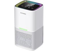 Deumidificatore Casa da 1,8 L, Deumidificatore portatile piccoloCon Sbrinamento/Spegnimento Automatico, LED Colorato, Timer, Schermo LCD Touchscreen, 450 ml/Giorno, Per Bagno, Camera Da Letto