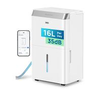 Deumidificatore Casa Muffa 16L/24h Alexa & WiFi Tanica da 3.4L Deumidificatore