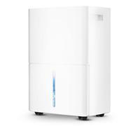 Deumidificatore Casa Muffa 16L/giorno, Degelo Automatico, Desumidificazione Automatica, Valore di Umidità Impostabile, Desumidificatore Compressore Portatile, Controllo Touch, Minuterio 1-24H