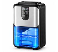 Deumidificatore Casa Muffa 1800ML, Mini Deumidificatore Elettrico Portatile e Silenzioso 30 dB, Timer 4-48 Ore, Spegnimento Automatico per Bagno e Camera da Letto