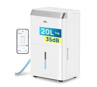 Deumidificatore Casa Muffa 20L/24h Alexa & WiFi Tanica da 3.4L Deumidificatore