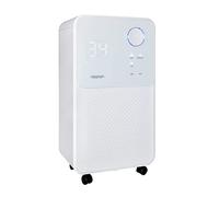 Deumidificatore e purificatore d'aria Noaton DF 4114, max 13,5 L/giorno, per ambienti fino a 25 m²/63 m3, max 180 W, tubo flessibile di scarico, asciugatura biancheria, timer, contro umidità, muffa