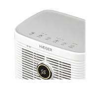 Deumidificatore Haeger DE-D10.012A 10L 240W display LED serbatoio 1,6L timer