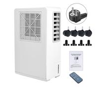 Deumidificatore per dispositivo di raffreddamento dell'aria mobile per condizionatore d'aria portatile con telecomando timer 24 ore Nessuna installazione richiesta Spina europea