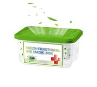 Deumidificatore per rimuovere l'umidità, 200 g, deumidificatore per auto, scatola per rimuovere gli odori, per ufficio, area animali domestici, appartamenti, auto, camper, doccia, cantina, camera da