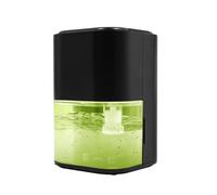 Deumidificatore, serbatoio dell'acqua da 2 l, piccolo deumidificatore elettrico a risparmio energetico, portatile, ultra silenzioso, spegnimento automatico, 7 luci colorate, disidratatore per armadio