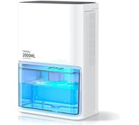 Deumidificatore silenzioso 2000ml, fast, migliorato, casa, stanza, bagno