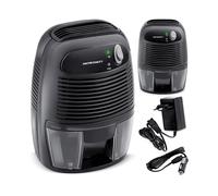 DEUMIDIFICATOREBERDSEN portatile Berdsen BR-68B 0,5 l con alimentatore per auto, 0,3 l/d, Serbatoio 0,5 l, Nero, Trasparente