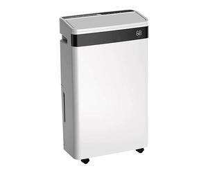 DEUMIDIFICATOREPURLINE DRYOS 20 Bianco, Nero, 20 l/d, Serbatoio 5,5 l, Bianco, Nero