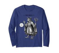 Deumus Il Scowl sotto Una Corona Maglia a Manica