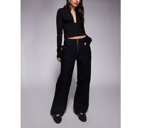 Deus Ex Machina - Allusions - Jeans neri con borchie-Nero S