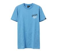 Deus Ex Machina - Dogleg T-Shirt - - Tops - Uomo - Blu - S