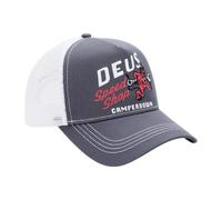 Deus Ex Machina - Dogleg Trucker Cap - - Accessories - Uomo - Grigio - ONE SIZE