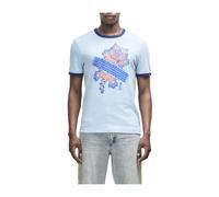 Deus Ex Machina - Flat Out Tee - - Tops - Uomo - Blu - L