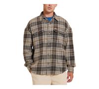 Deus Ex Machina - Giubbotto verde a quadri per le vacanze - - Shirts - Uomo - Marrone - M