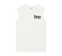 Deus Ex Machina - Knucklebones Muscle - - Tops - Uomo - Bianco - L