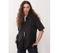 Deus Ex Machina - Paper Street - Camicia giacca nera-Nero S