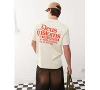 Deus Ex Machina - Raptor - T-shirt bianca con grafica-Bianco XS