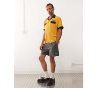 Deus Ex Machina - Sandbar - Pantaloncini grigi lavaggio acido-Grigio W33-34