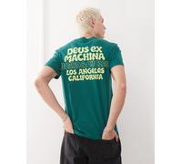 Deus Ex Machina - T-shirt verde con stampa L