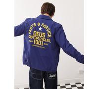 Deus Ex Machina - Teller Drizzler - Giacca blu ricamata L