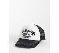 Deus Ex Machina - Tokyo Original - Cappellino trucker bianco e nero con visiera a contrasto One Size