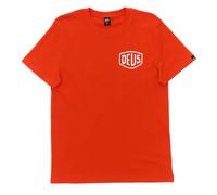 Deus Ex Machina - Venice Address Tee in Tangerine Tango - - Tops - Uomo - Arancione - S