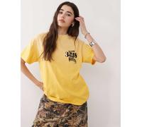 Deus Ex Machina - Zounds - T-shirt gialla con stampa-Giallo L