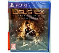 DEUS EX MANKIND DIVIDED DAY ONE EDITION PS4 PAL UK CON ITALIANO NUOVO SIGILLATO